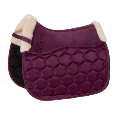 Image de Eskadron Tapis de Selle Glossy Evo Wool Dressuur Blackberry Poney