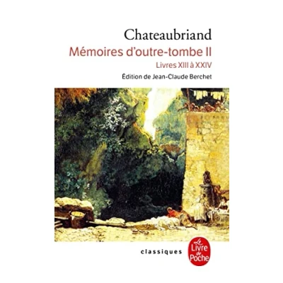 Afbeelding van Mémoires d&#039;outre tombe Tome 2