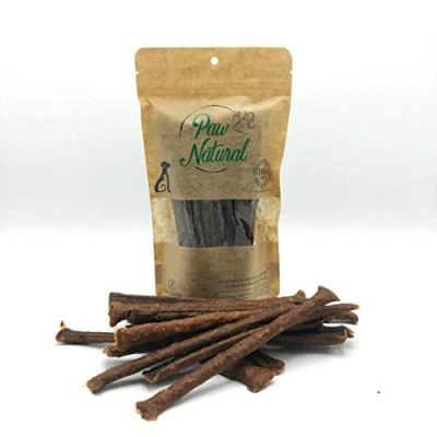 Afbeelding van Paw Natural Kalkoen Sticks Snacks voor honden 150 gram Graan en Glutenvrij Geschikt alle rassen