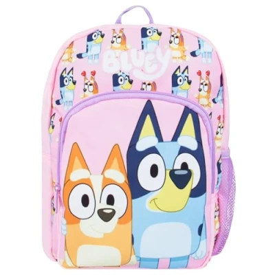 Afbeelding van Bluey Bag Bingo Kinderrugzak voor kleuterschool Kleine rugzak Kleuterrugzak One Size Roze, Roze