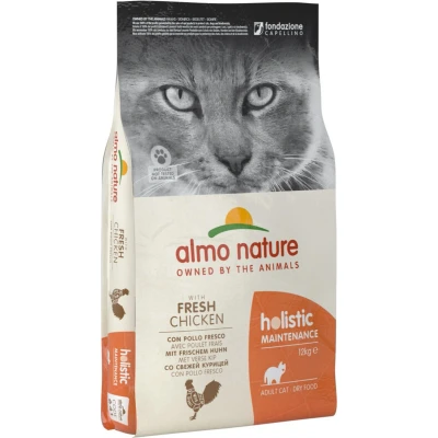 Afbeelding van Almo Nature Holistic Maintenance Kattenvoer Kip &amp; Rijst 12 kg