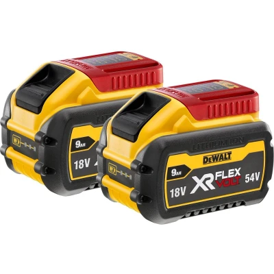 Afbeelding van DeWALT DCB547X2 XR Flexvolt Accu Duopack 54V 9.0Ah