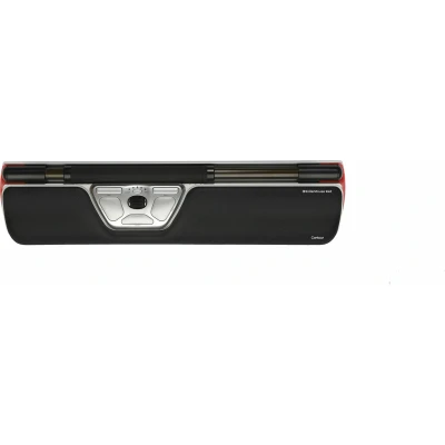 Afbeelding van Contour Design RollerMouse RED Set met muis en muismat Kabelgebonden Zwart, Zilver 7 Toetsen 600 dpi, 800 1000 1200 1400 1600 1800