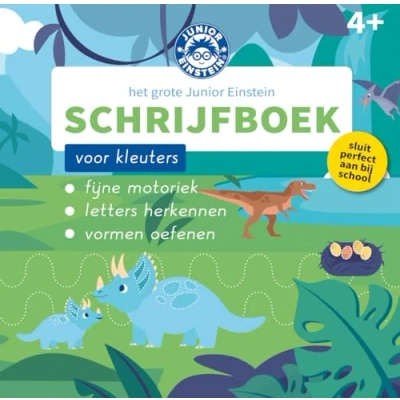 Afbeelding van Het grote Junior Einstein Schrijfboek voor kleuters