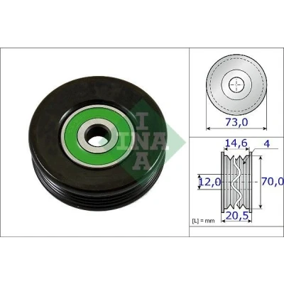 Afbeelding van Ina Spanrol (poly) V riem 531 0852 10