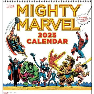 Afbeelding van Mighty Marvel 2025 Wall Calendar