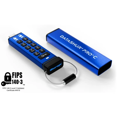 Afbeelding van iStorage datAshur PRO+C USB Stick USB3 256 bit 512GB