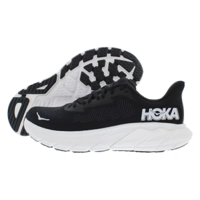 Afbeelding van HOKA Arahi 7 Stabiliteit hardloopschoenen, Heren, Maat: 40 2/3, Black/white Textiel/ synthetisch