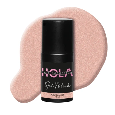 Afbeelding van Gelpolish #082 Seashell 10ml Glitter Gelnagellak Hola