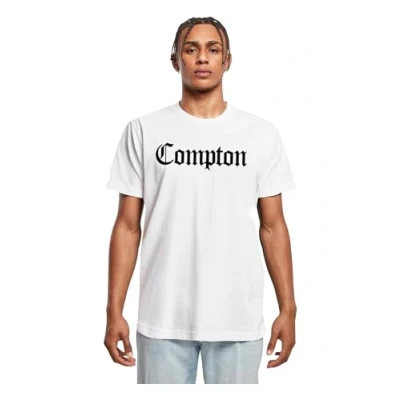 Afbeelding van Mister Tee Compton Tshirt print, Heren, Maat: XL, White