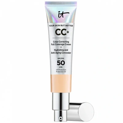 Afbeelding van IT Cosmetics Your Skin But Better CC+ Cream SPF50 Foundation Anti Aging &amp; Hydraterend Medium 32ml