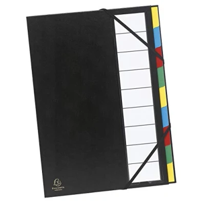 Image de Trieur Exacompta Rigide Ordonator 9 Compartiments assortis