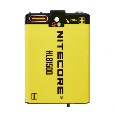 Afbeelding van Nitecore HLB1500 USB Li ion Batterijpack 1500mAh voor UT27 2024