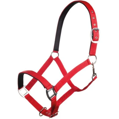 Afbeelding van HKM Halster Charming Zacht Onderlegd Cerise Cob