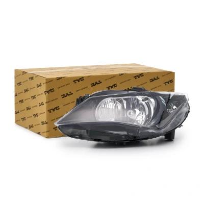 Afbeelding van TYC 20 14372 15 2 Koplampen Links H4 voor rechtsrijdend verkeer Zonder elektro motor SEAT: Ibiza 4, 4 ST, Sportcoupe