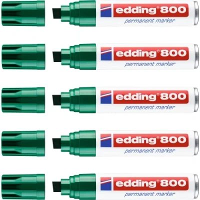 Afbeelding van Viltstift edding 800 schuin 4 12mm groen
