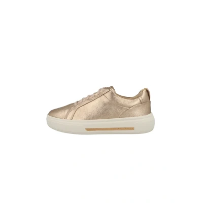 Afbeelding van Clarks Hollyhock WALK Sneakers laag, Dames, Maat: 36, Copper metallic Leer
