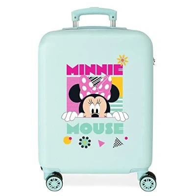 Afbeelding van Disney Minnie in Love Cabinekoffer, Turkoois, Handbagage