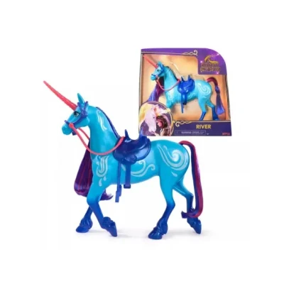 Afbeelding van Unicorn Academy Eenhoorn River met afneembaar hoofdstel en zadel