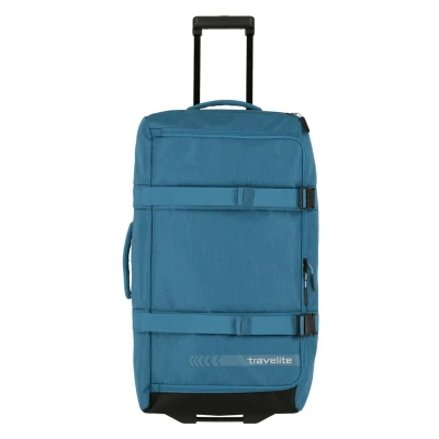 Afbeelding van Travelite Kick Off Wheeled Duffle L petrol Trolley Reistas