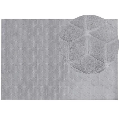 Afbeelding van Beliani THATTA Shaggy vloerkleed Grijs 80 x 150 cm Polyester