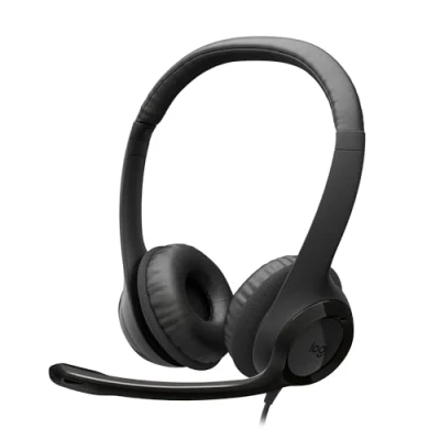 Image de Casque PC filaire Logitech H390 Noir