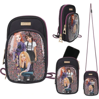 Afbeelding van Depesche TOPModel telefoontasje REBEL KITTY