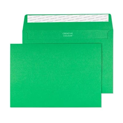 Afbeelding van Blake Creative Colour 45308 enveloppen, zelfklevend, C5, 162 x 229 mm, 120 g/m², avocado groen, 25 stuks