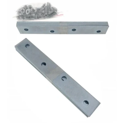 Afbeelding van Benson Verbindingsplaat IJzer Inclusief Schroeven 100 x 15 mm 8 stuks