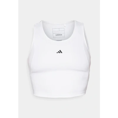 Afbeelding van adidas Performance Techfit Cropped Top, Dames, Maat: XXL, White