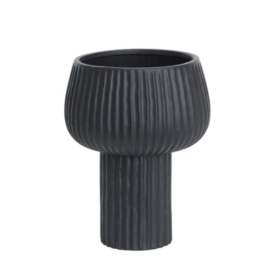 Afbeelding van Light &amp; Living Vaas RAM 27.5x27.5x36 Zwart