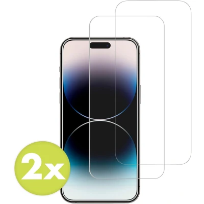 Afbeelding van Accezz screenprotector Geschikt voor iPhone 15 Plus / 16 Pro Max 2 pack glass