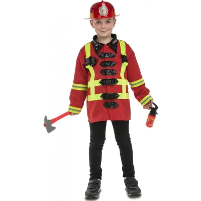 Afbeelding van Kostuums voor Kinderen My Other Me Brandweerman 5 7 Jaar (5 Onderdelen) Maat