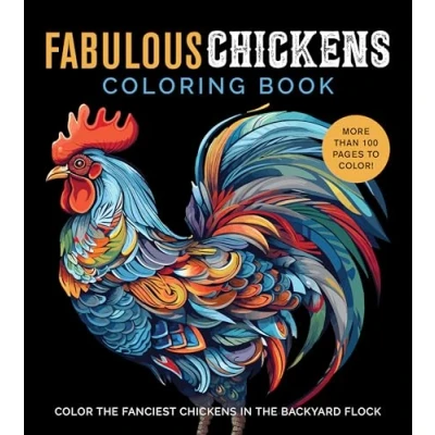Afbeelding van Chartwell Coloring Books Fabulous Chickens Book