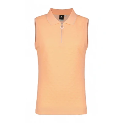 Afbeelding van Luhta Ilmoila Poloshirt, Dames, Maat: Large, Aprikose