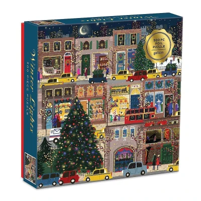 Afbeelding van Winter Lights Foil Puzzle 500 Piece
