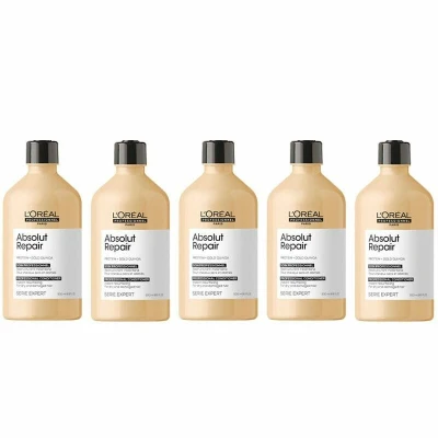 Afbeelding van 10x L&#039;Oréal Serie Expert Absolut Repair Gold Conditioner 500ml bundel/set/pakket Haibu by Kapperskorting.com