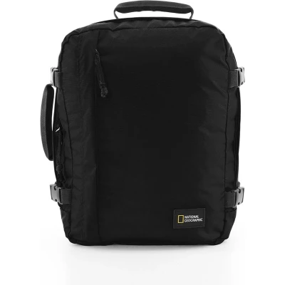 Afbeelding van National Geographic 3 in 1 Handbagage Rugzak / Laptop Reistas Weekendtas Hybrid 23 Liter (S) Zwart