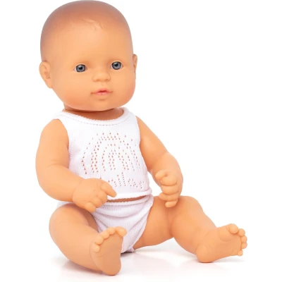 Afbeelding van Babypop Europese Jongen 32cm