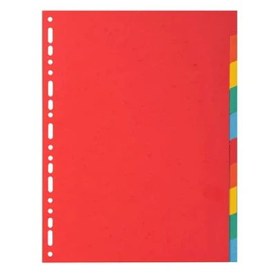 Afbeelding van Exacompta 2010E 25x Tabblad recycled kar
