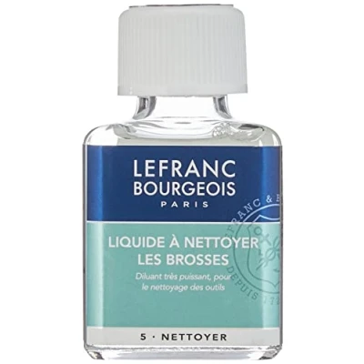 Image de Lefranc bourgeois additif liquide a nettoyer les brosses 75 ml