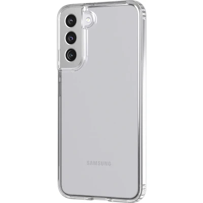 Afbeelding van Tech21 Evo Clear Samsung Galaxy S22+ hoesje Schokbestendig telefoonhoesje Transparant 3,6 meter valbestendig