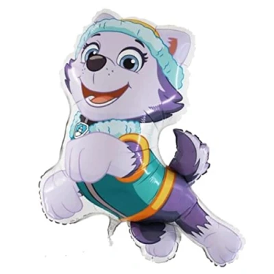 Afbeelding van Ballonheld Everest Paw Patrol opblaasbare ballon, ca. 86 cm, geschikt voor helium, lange drijfduur kinderen