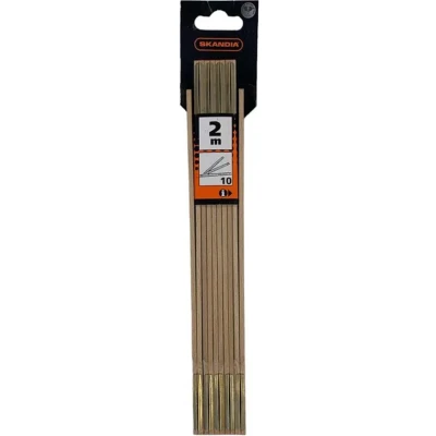 Afbeelding van Skandia duimstok hout 2 m