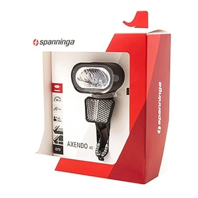 Image de Spanninga phare avant Axendo 40 XE e bike led noir