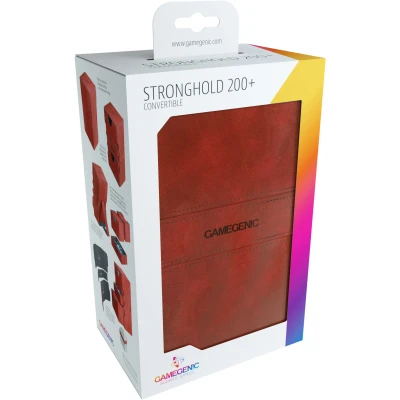 Afbeelding van Gamegenic Deckbox Stronghold 200+ Convertible Red