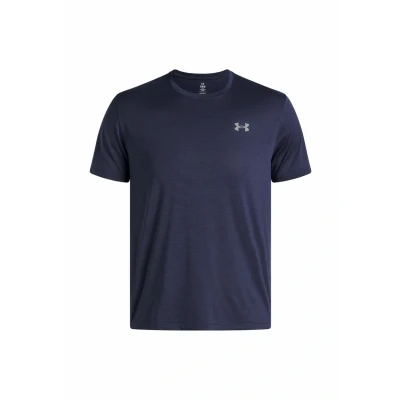 Afbeelding van Under Armour UA LAUNCH SHORTSLEEVE Heren Sportshirt Navy
