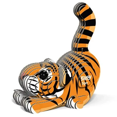 Afbeelding van EUGY Tijger, 3D knutselset
