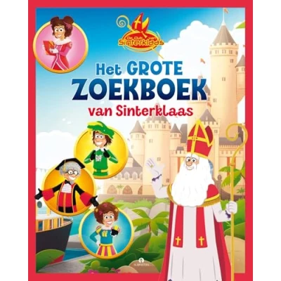 Afbeelding van De Club van Sinterklaas Het grote zoekboek