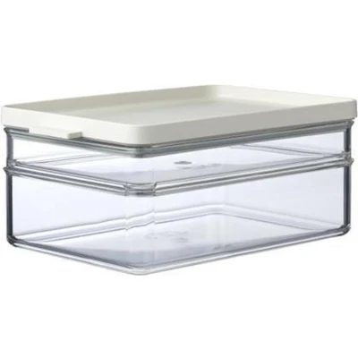 Afbeelding van Mepal Omnia Ontbijt Duo Vershouddoos Nordic White Wit Vershouddozen